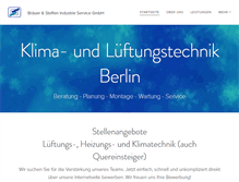 Tablet Screenshot of berlin-klima.de